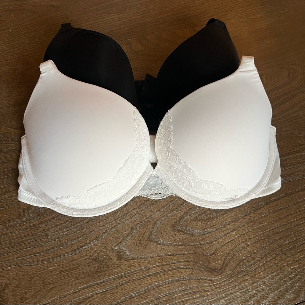 Auden Black & White Bra